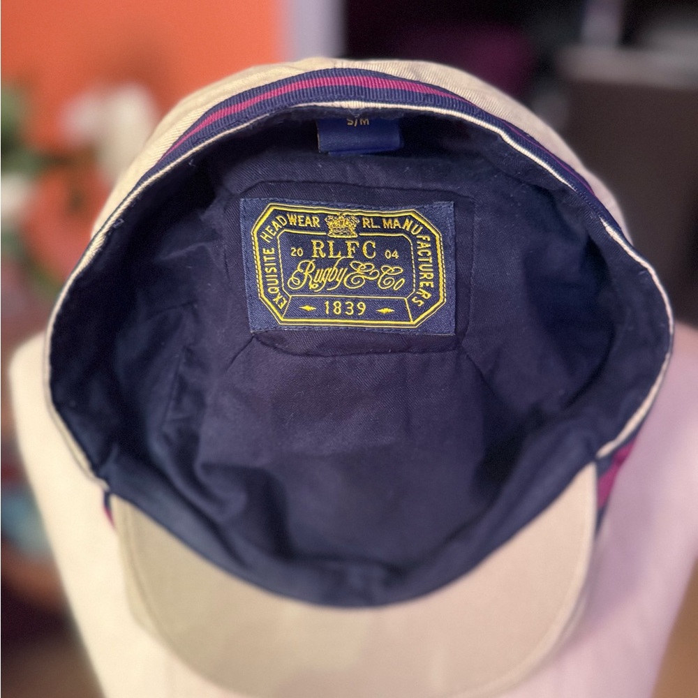 Vintage Rugby Ralph Lauren Drivers Cap - Picture 6 of 7